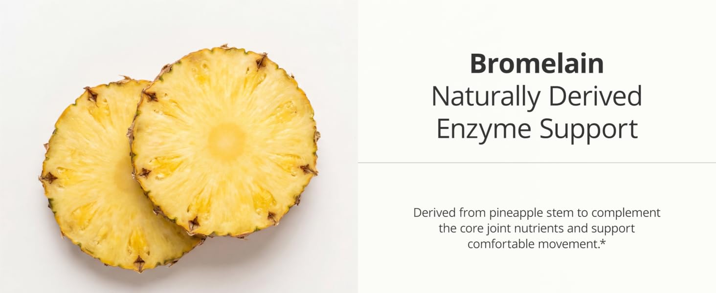 bromelain joint support supplement papaya serrapeptase papaya enzyme