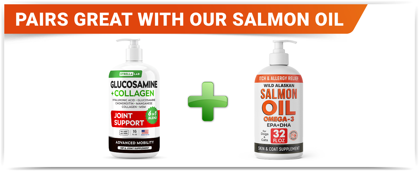 Liquid Glucosamine for Dogs w/Collagen
