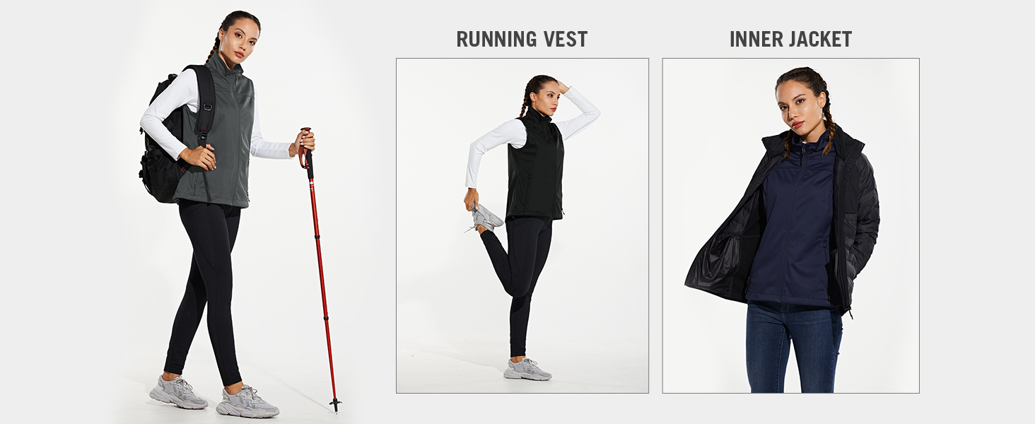 fleece vest women