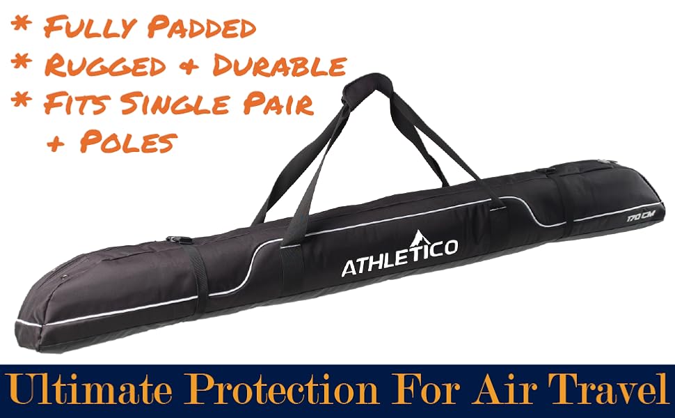 Athletico Diamond Trail Padded Ski Bag