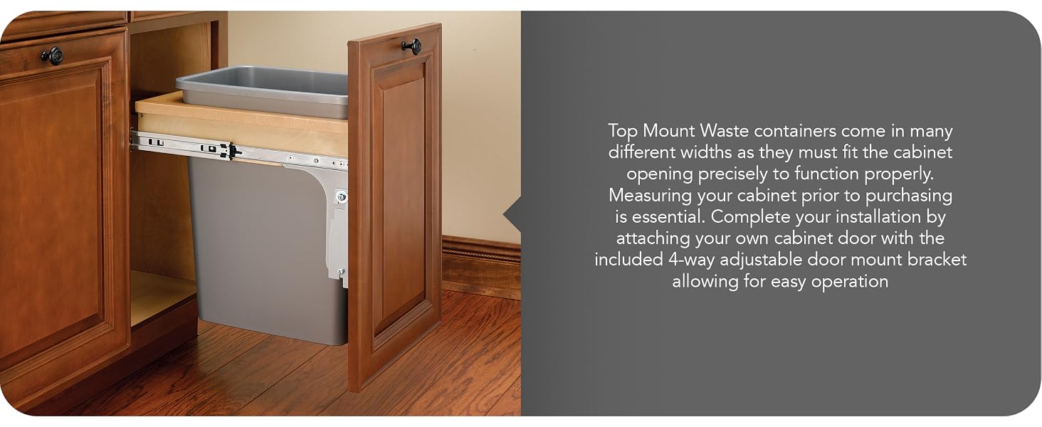Two cabinet types of either framed or frameless. Text reads: Measure your space.