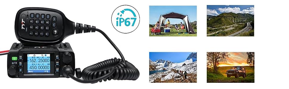 TYT TH-8600 Dual Band IP67 Waterproof Radio