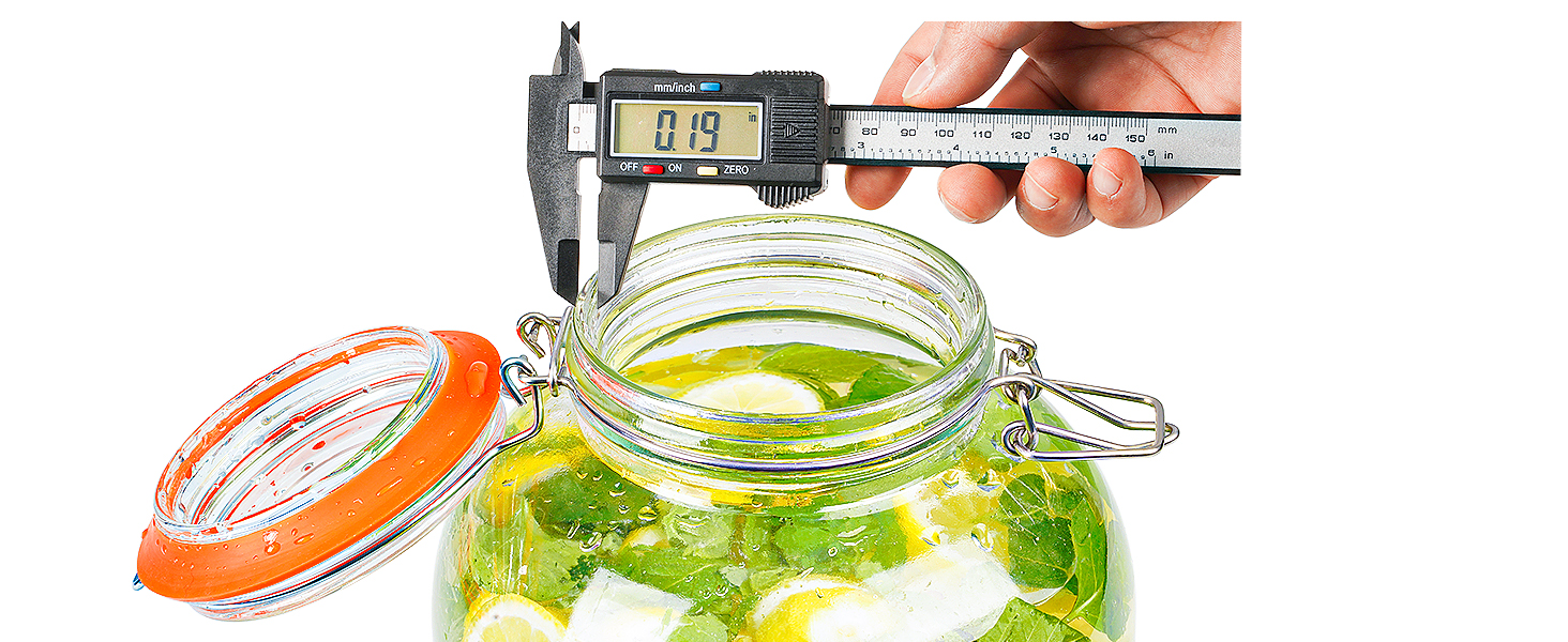 these multifunctional airtight glass jars can perfectly store delicious food in your home or kitchen