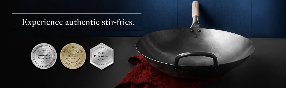 big best chinese preseasoned pre seasoned yamada pow wok pan carbo stirr fry rice steam a wok