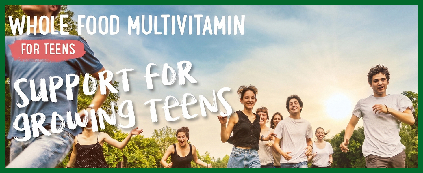 Whole Food Teens Multivitamin
