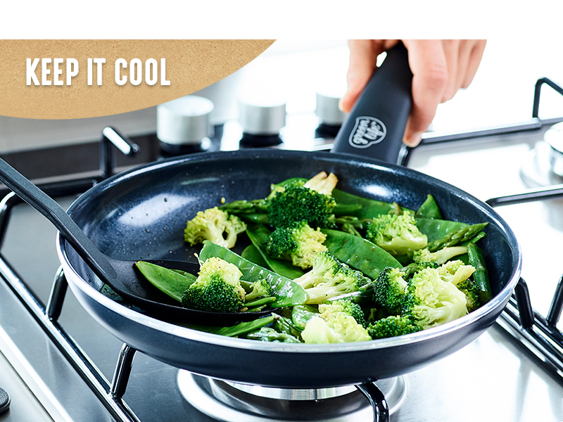 GreenLife, diamond ceramic nonstick, stay-cool handle, comfortable, versatile, pfas, easy to clean