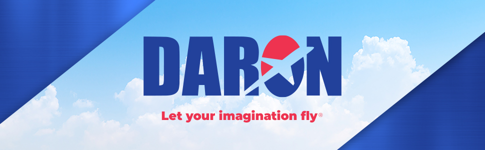Daron Header Let your imagination fly logo