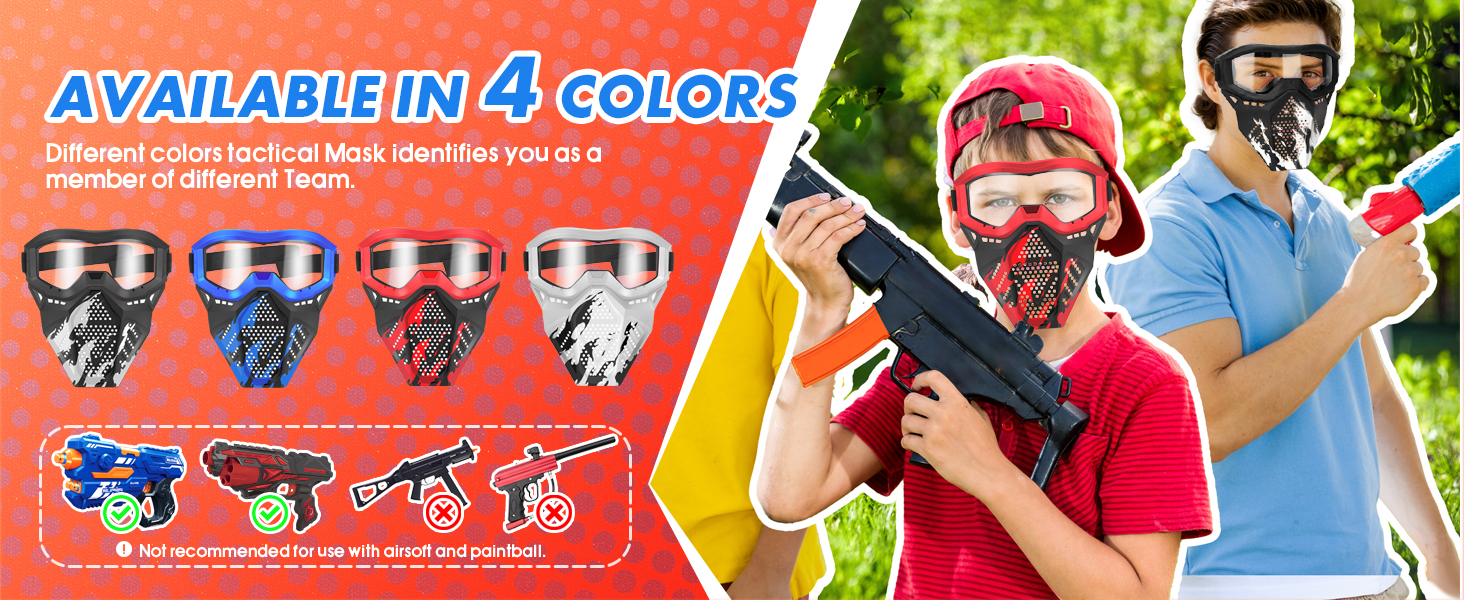 nerf goggles