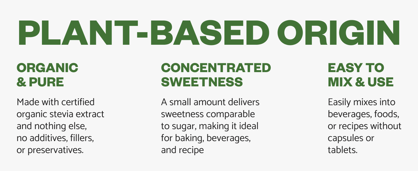 pure stevia extract
