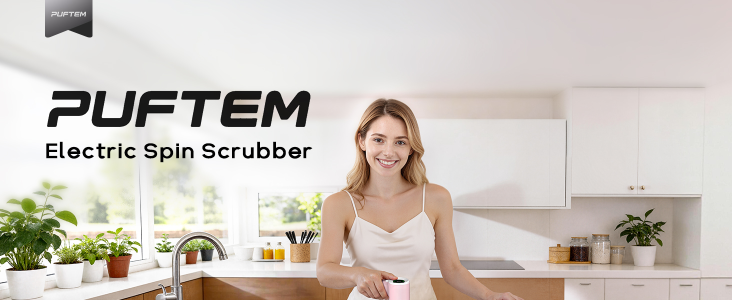 electric spin scrubber