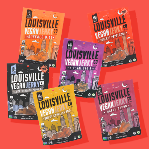 vegan, vegetarian, faf, fake meat, usa, local, hand made, lvjco, jerky, no soy, non-gmo, gluten-free