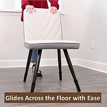 glides across the floor
