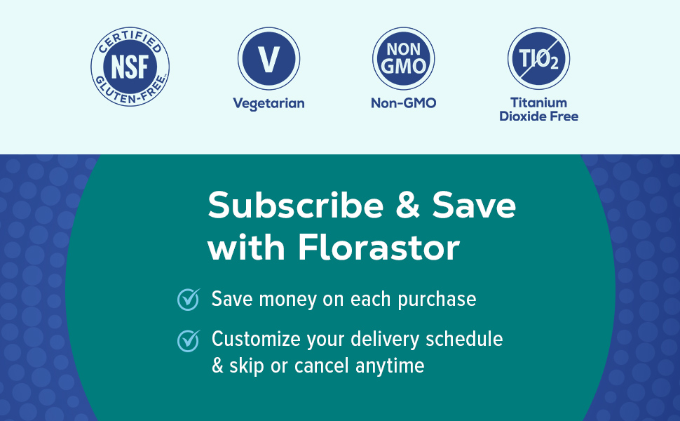 Florastor quality formulations