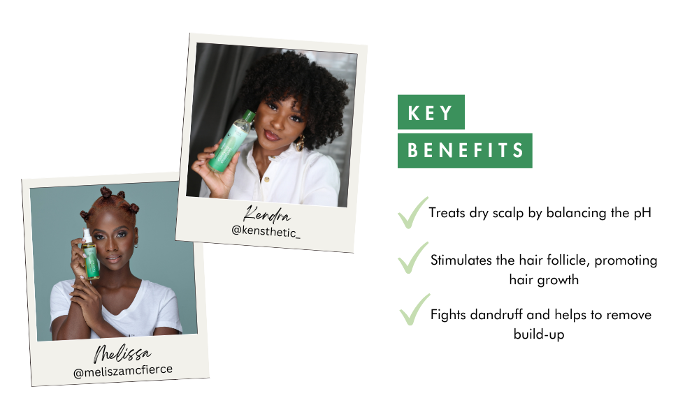 Peppermint tea tree shampoo and conditioner helps balance scalp ph &amp; fights dandruff
