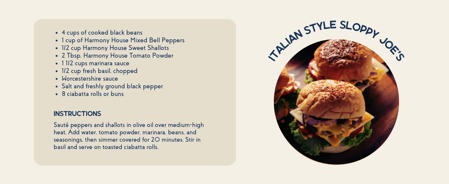 italian style sloppy joes