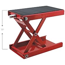 motorcycle lift, scissor jack, motorcycle scissor jack, lift, scissor lift, motorcycle jack