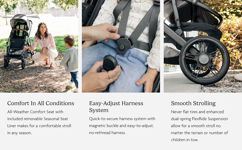 Comfort Seat, Updated Harness, New Suspension