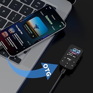 Clip jam mp3 player bluetooth music player with Voice recorder OTG ipod music player música small