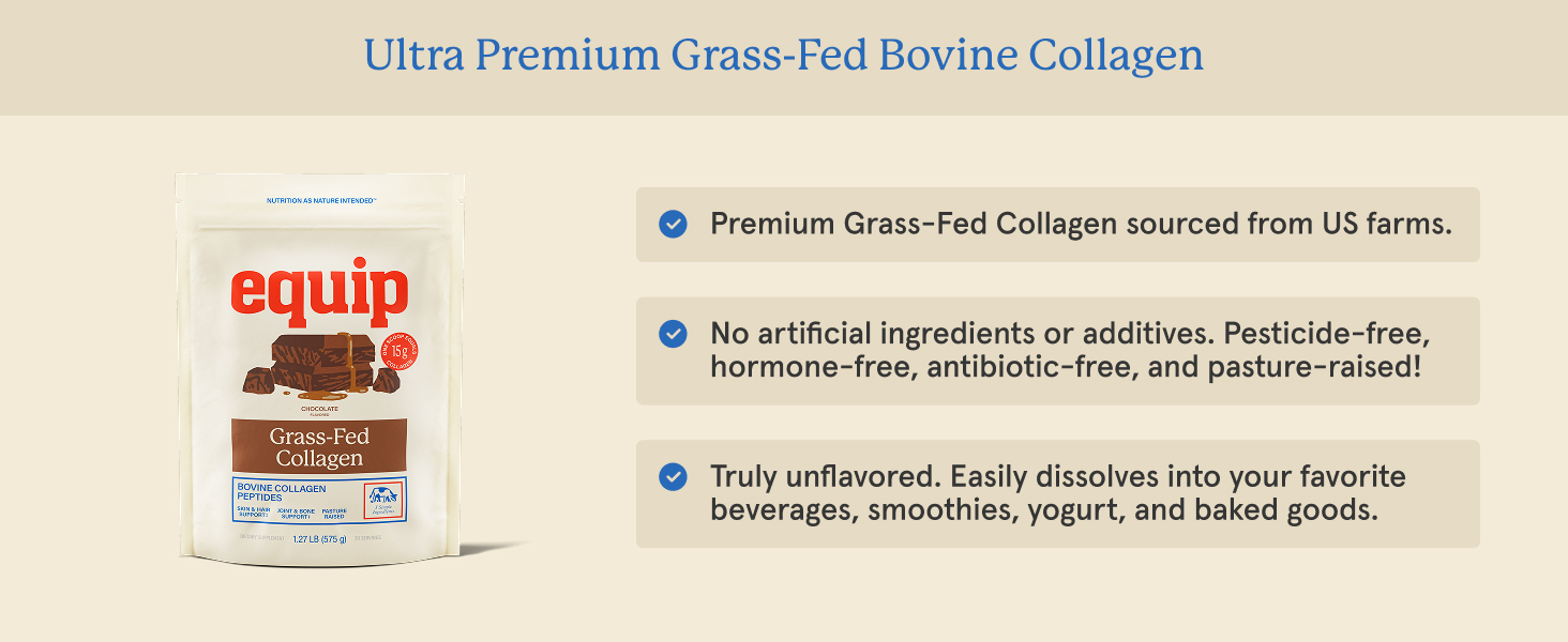 Grass Fed Collagen Powder Hydrolyzed Bovine Peptides Amino Acids Beef Unflavored Chocolate Vanilla