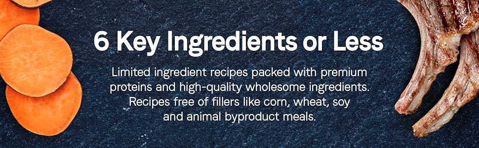 limited ingredient diet dog food, canned dog food, wet dog food