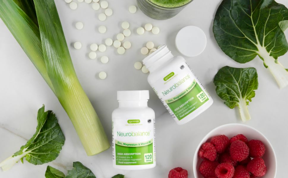 Neurobalance zinc picolinate magnesium citrate chelate vitamin b6