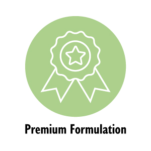 green icon for premium formulation section of celebrate bariatric vitamins page
