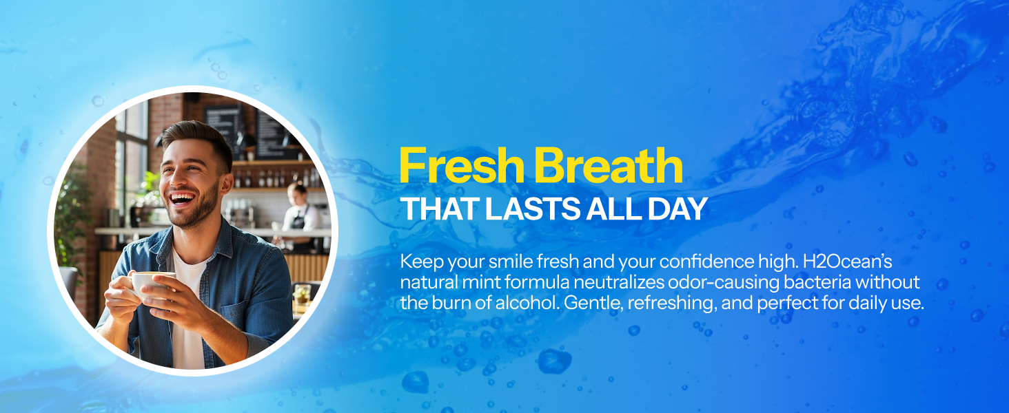 clean hygine bad breath refresh mouth wash cleanser gentle enjuague bucal clorhexidina refresher