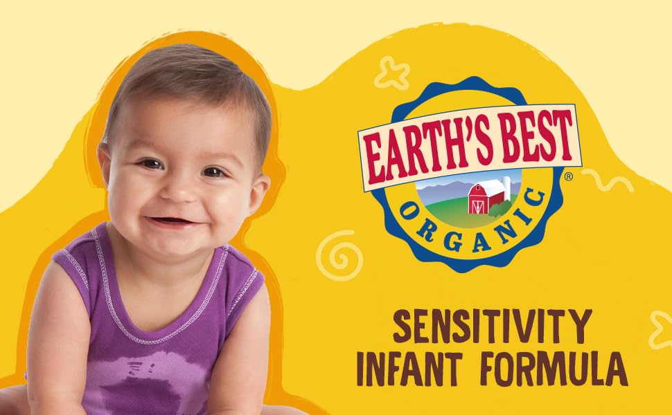 Earth&amp;#39;s best Organic sensitivity infant formula