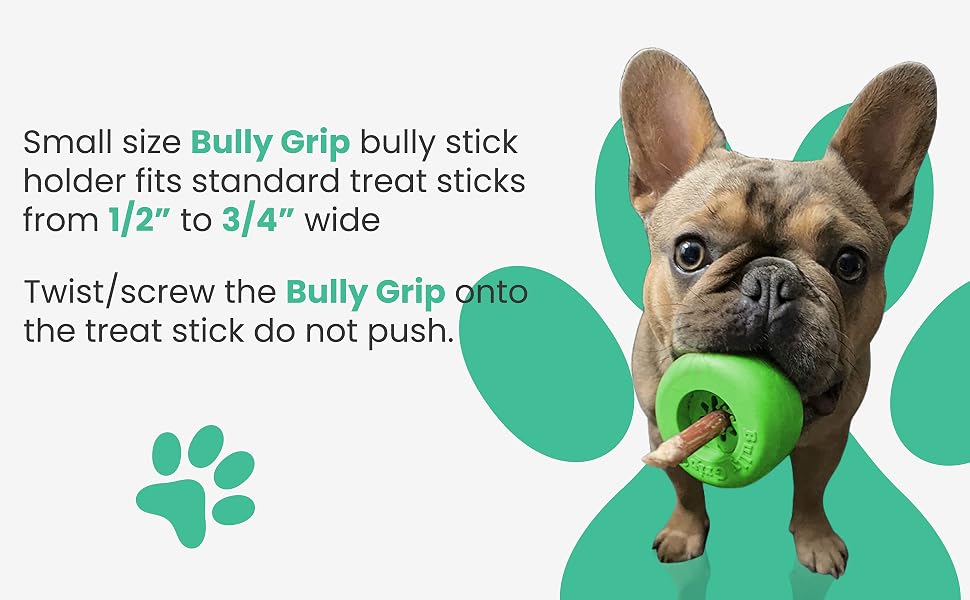 bully stick holder for dogs small medium dogs bully grip