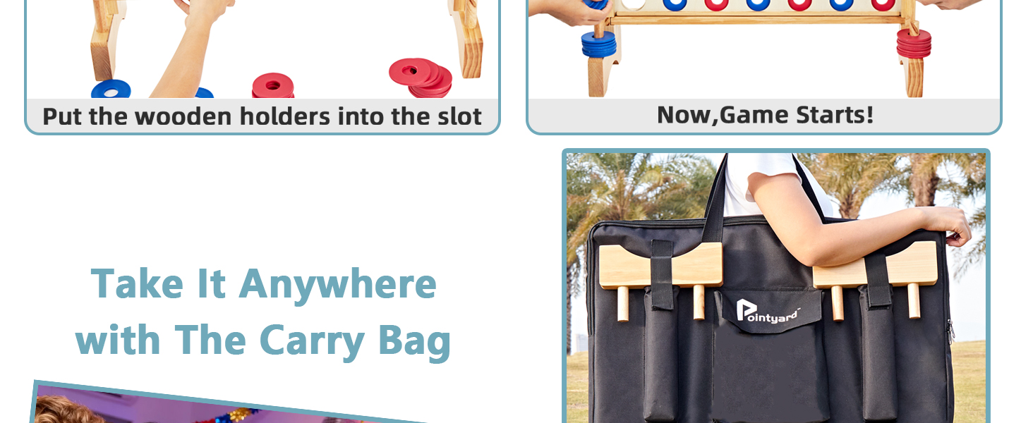with a sturdy carry bag, take it anywhere easy, perfect for family gift