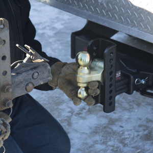 CURT Adjustable Hitch Ball Mount Rust-Resistant Finish Winter