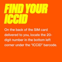 find your ICCID