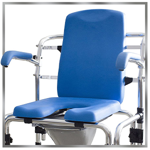 padded features of chair