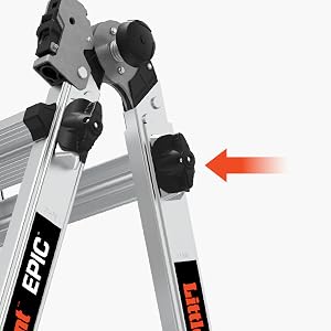 The Rapid Locks allow the Epic to be easily moved from one position to the next.