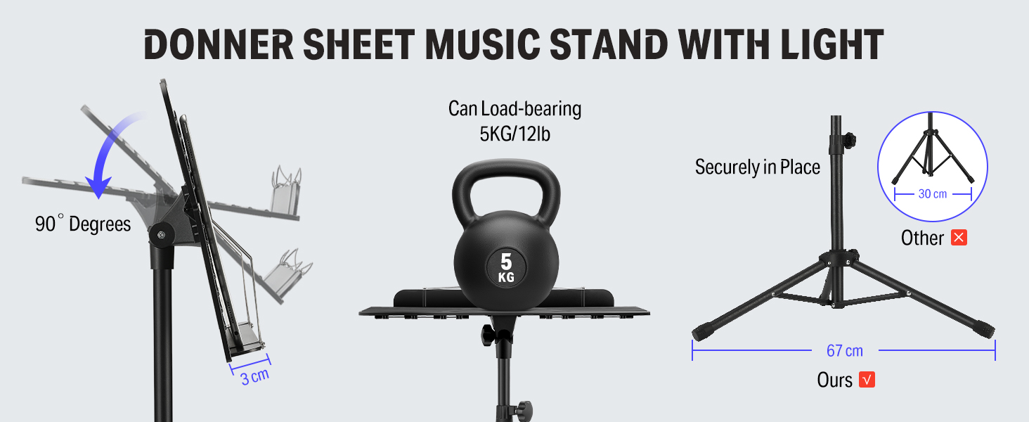 folding music stand