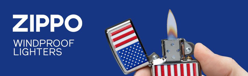 American, American Flag, Flags, American Flag Lighters, lighter, zippo, zippo lighters, made in usa