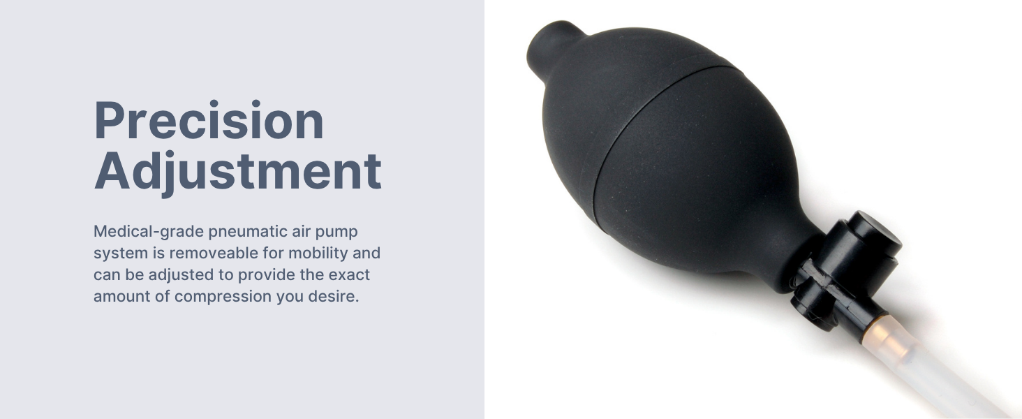 Pneumatic air pump compression