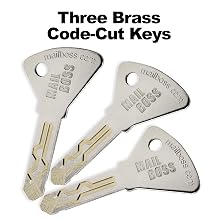 Laser Cut Sidewinder Brass Keys