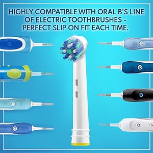 perfect fit with oral b electric toothbrush