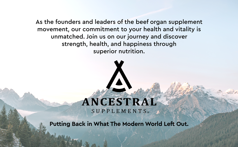 Made by founders of the beef organ supplement movement