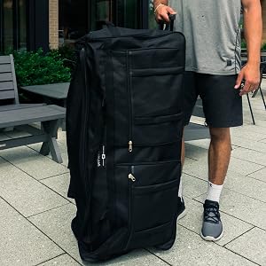 rolling duffle bag luggage, oversized bags, black duffle bag with wheels, duffle bag with rollers