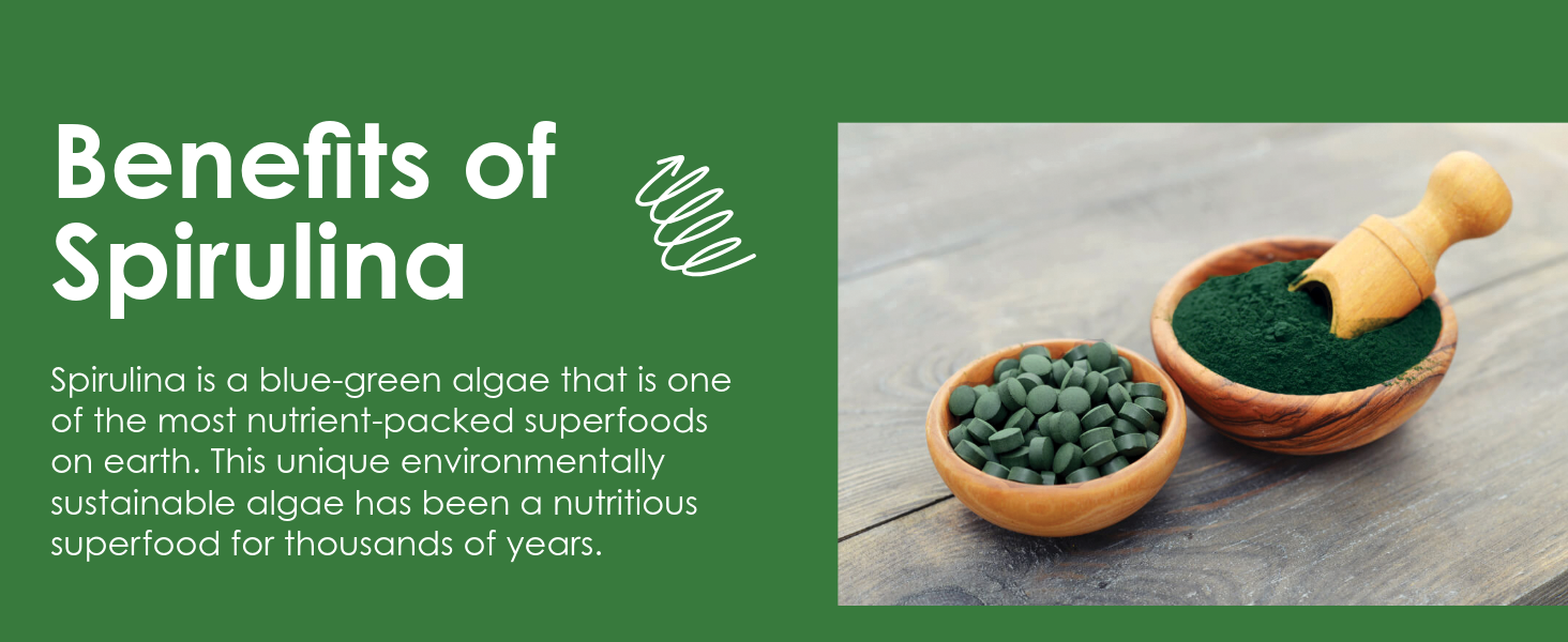 Benefits of Spirulina