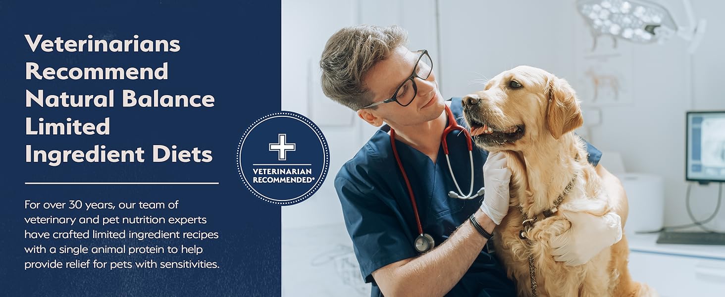 Veterinarians Recommend Natural Balance Limited Ingredient Diets