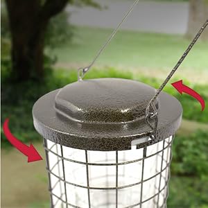 Perky-Pet Squirrel Stumper bird feeder