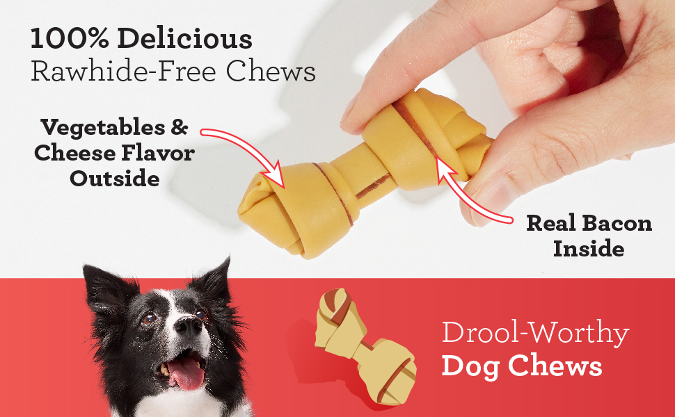 100% Delicious Rawhide Free Chews