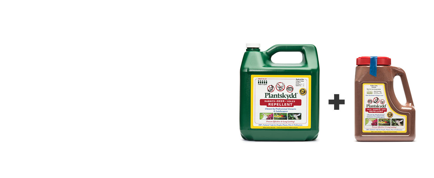Plantskydd Liquid Ready to Use Gallon Plus Plantskydd Granular