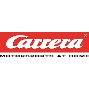 Carrera Motorsports at home slot car racing logo