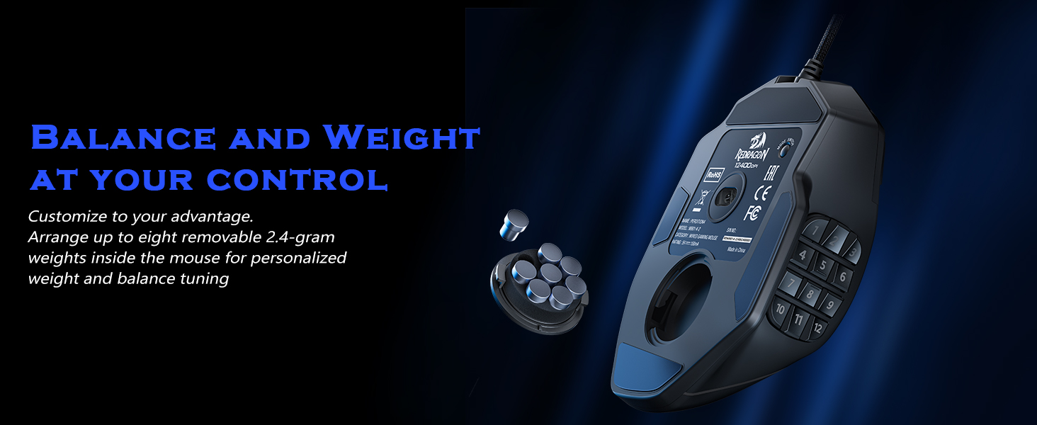 Weighted Gaming Mouse
