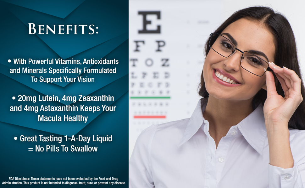 powerful vitamins, antioxidants, minerals specifically formulated to support your vision mascula