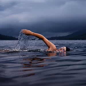 woman swimming